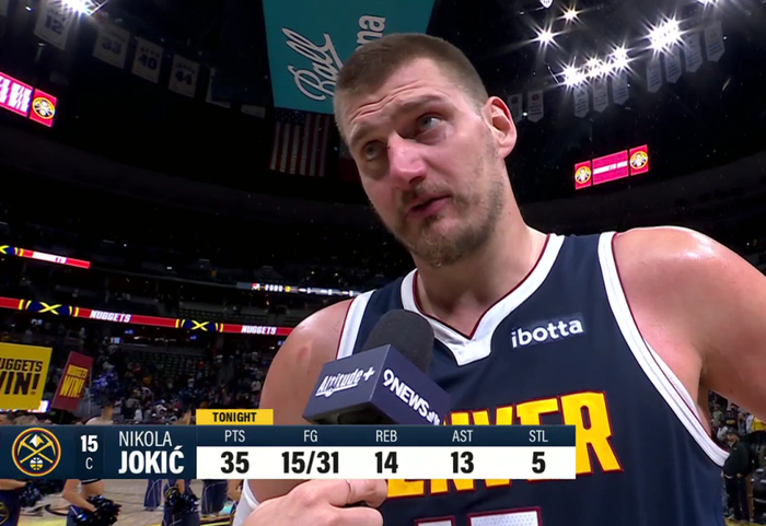 约基奇三双引领掘金逆转开拓者 防守侵略性成制